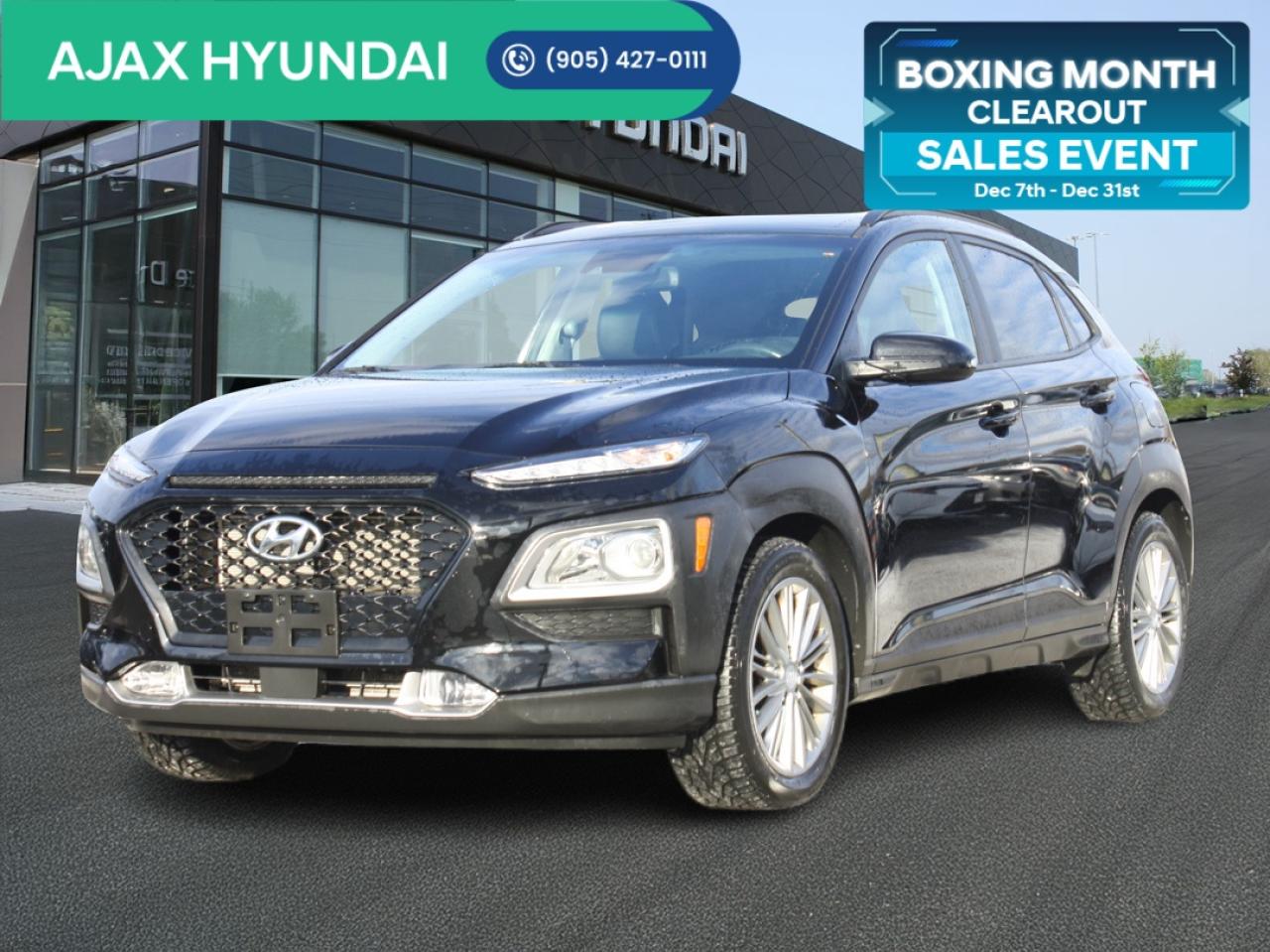 2020 Hyundai KONA 2.0L Luxury AWD / Leather / Heated Seats / Sunroof Photo0