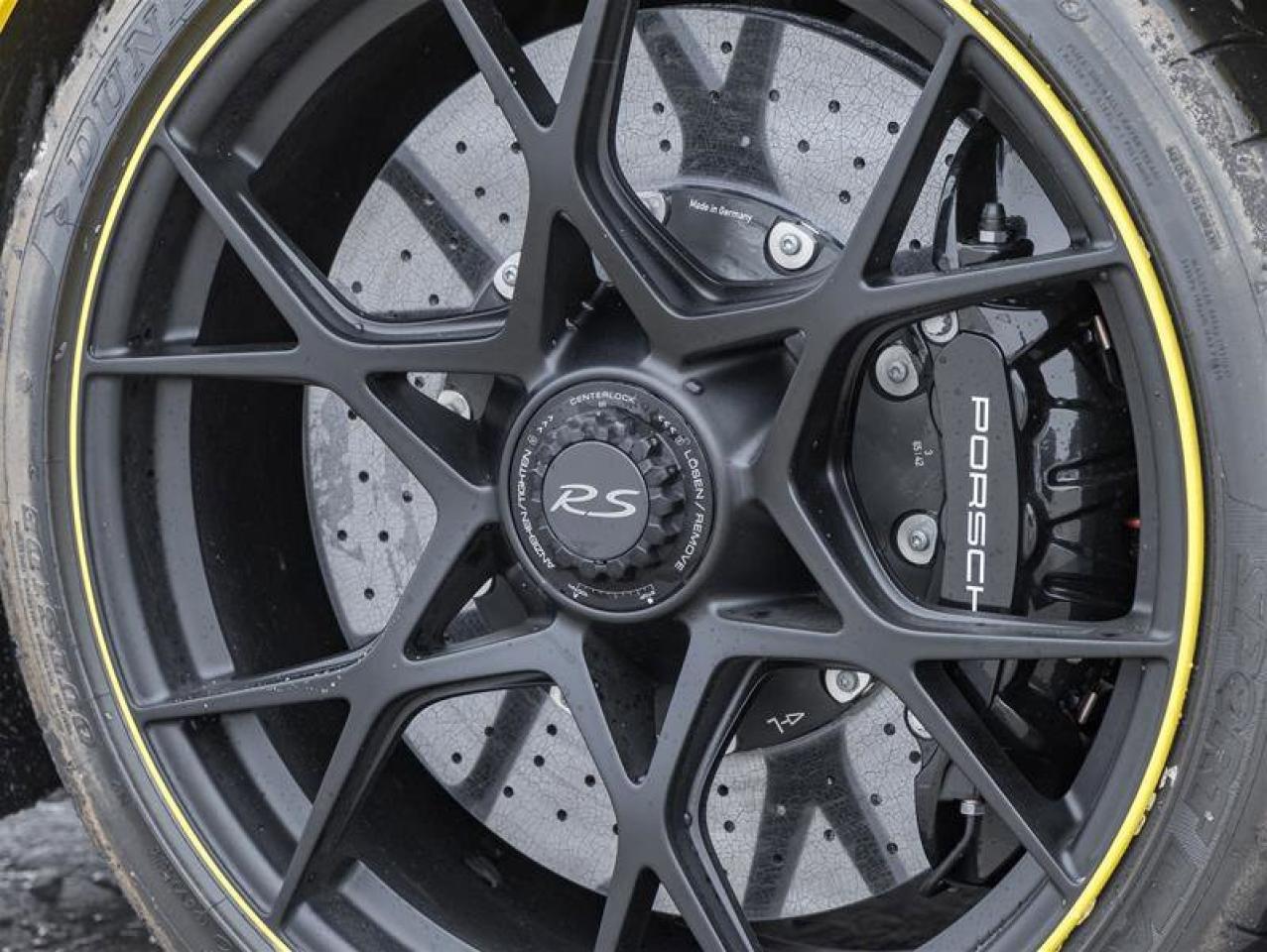2025 Porsche 718 Cayman GT4 RS Coupe Porsche Ceramic Composite Brakes Fron Photo