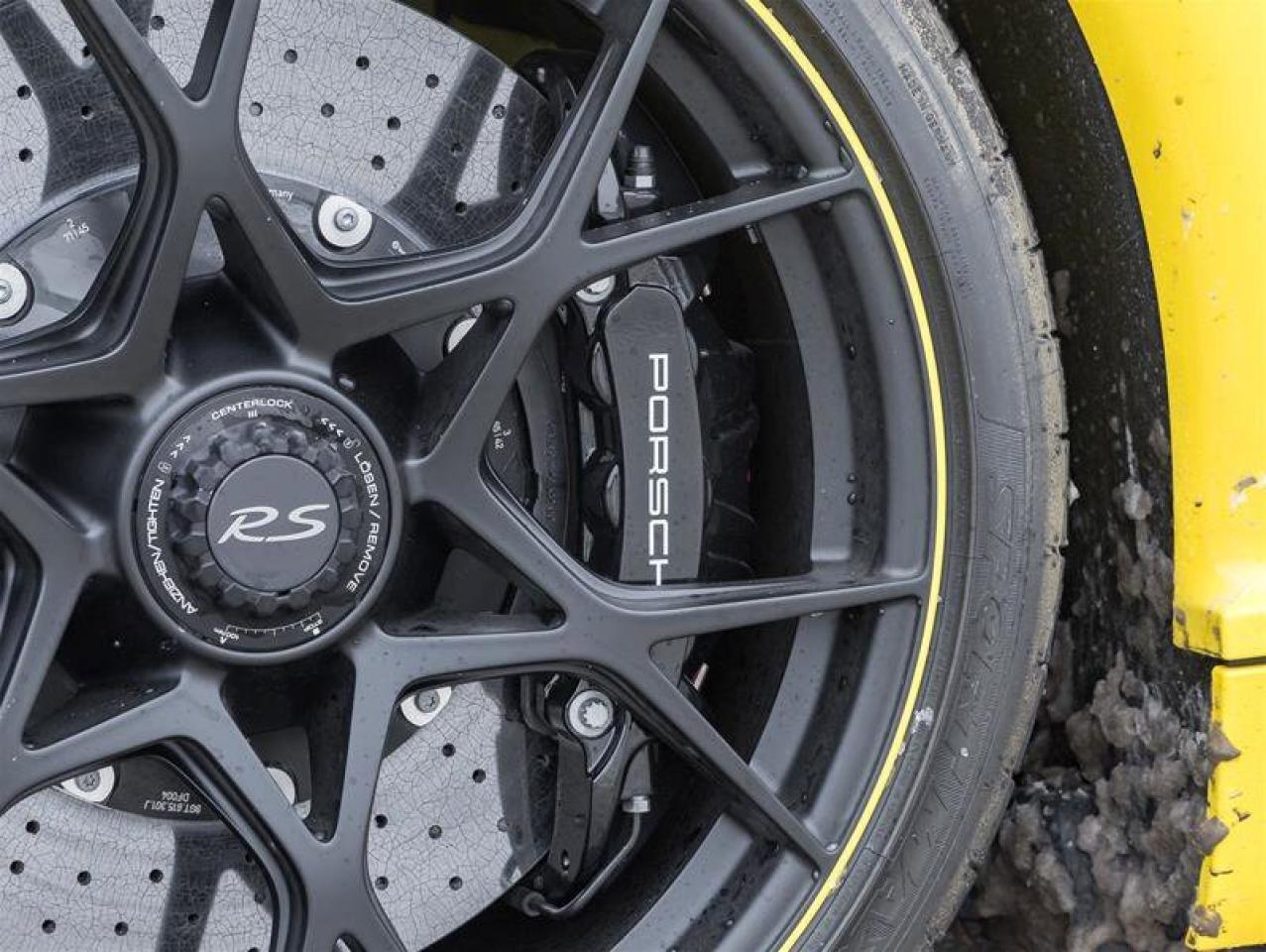 2025 Porsche 718 Cayman GT4 RS Coupe Porsche Ceramic Composite Brakes Fron Photo