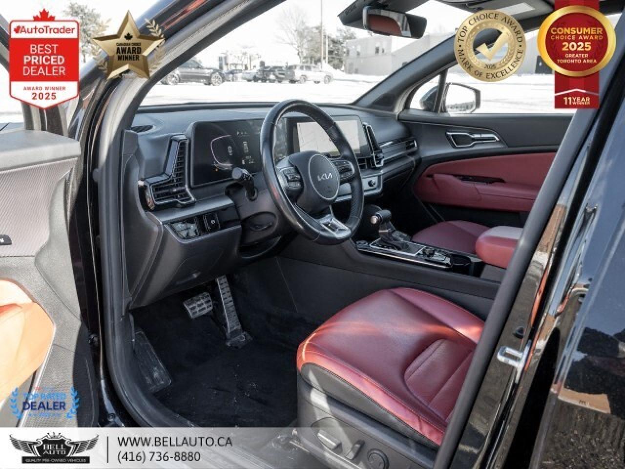 2023 Kia Sportage EX Premium   NAVI   B.CAM   PANO   REDLTHR   B.SPO Photo