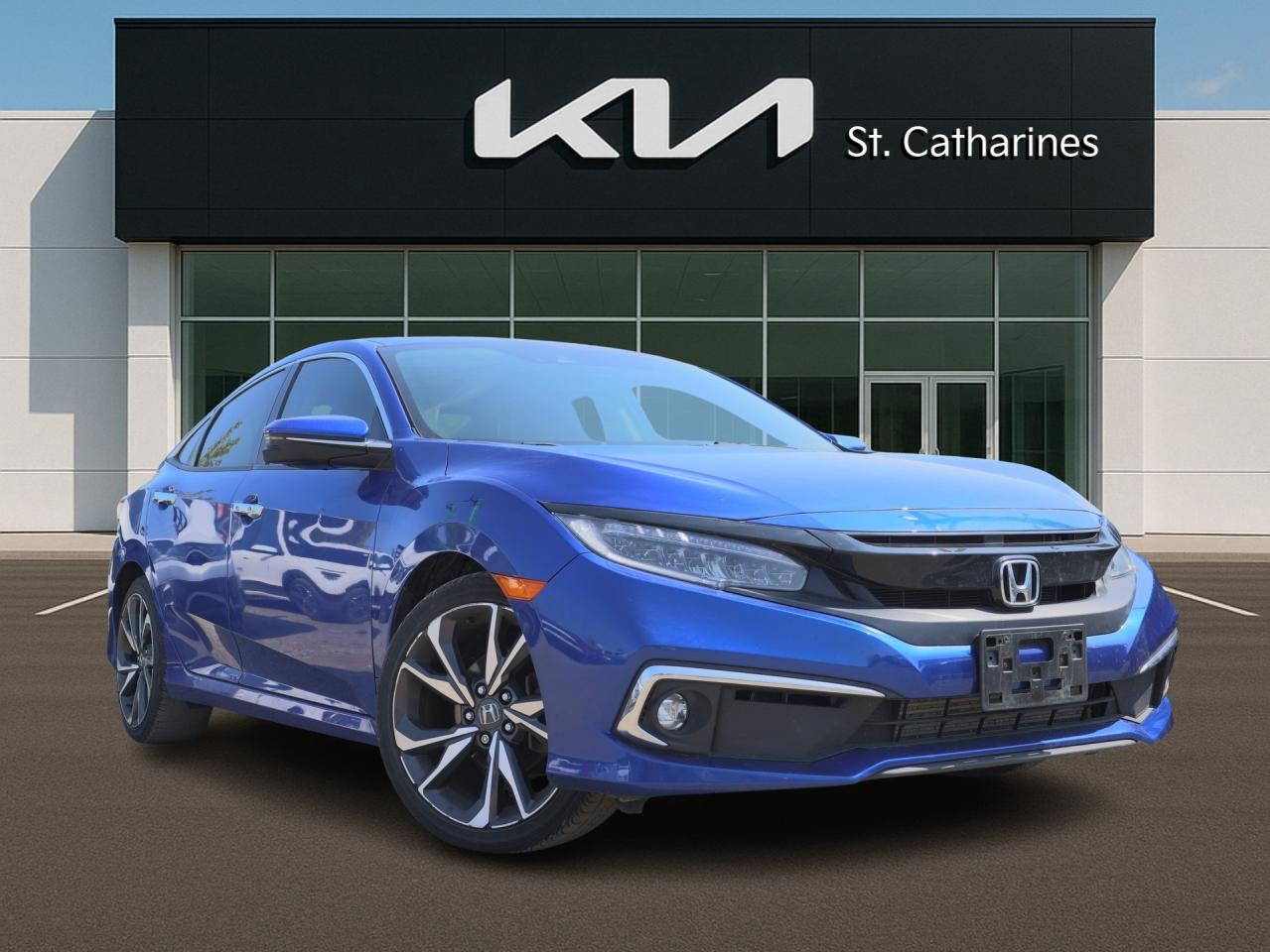 2021 Honda Civic Sedan Touring   Climate Ctrl   Sunroof   Navigation Photo4