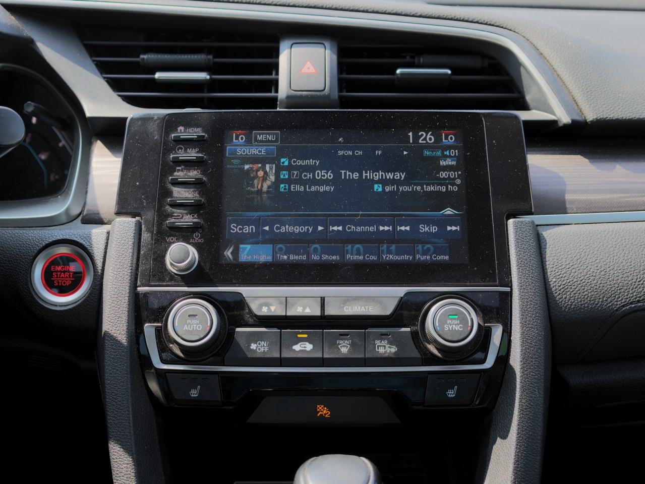 2021 Honda Civic Sedan Touring   Climate Ctrl   Sunroof   Navigation Photo