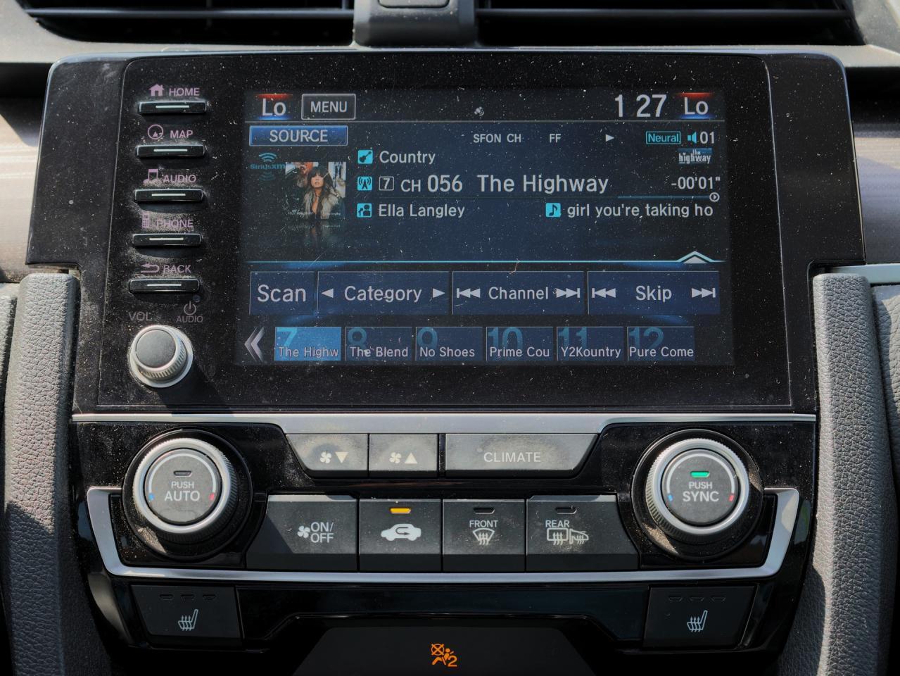 2021 Honda Civic Sedan Touring   Climate Ctrl   Sunroof   Navigation Photo