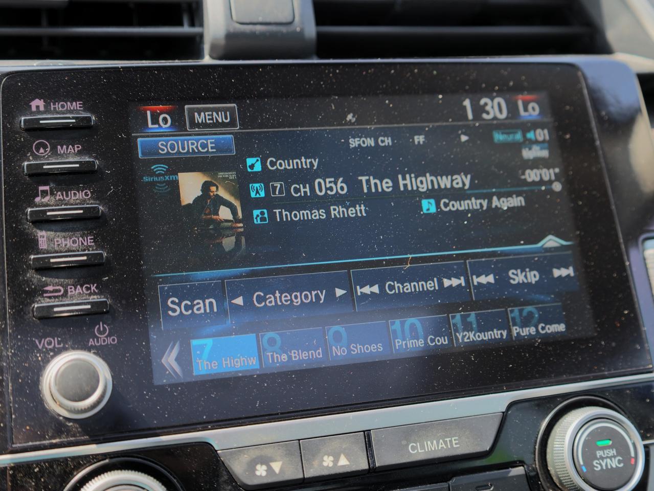 2021 Honda Civic Sedan Touring   Climate Ctrl   Sunroof   Navigation Photo