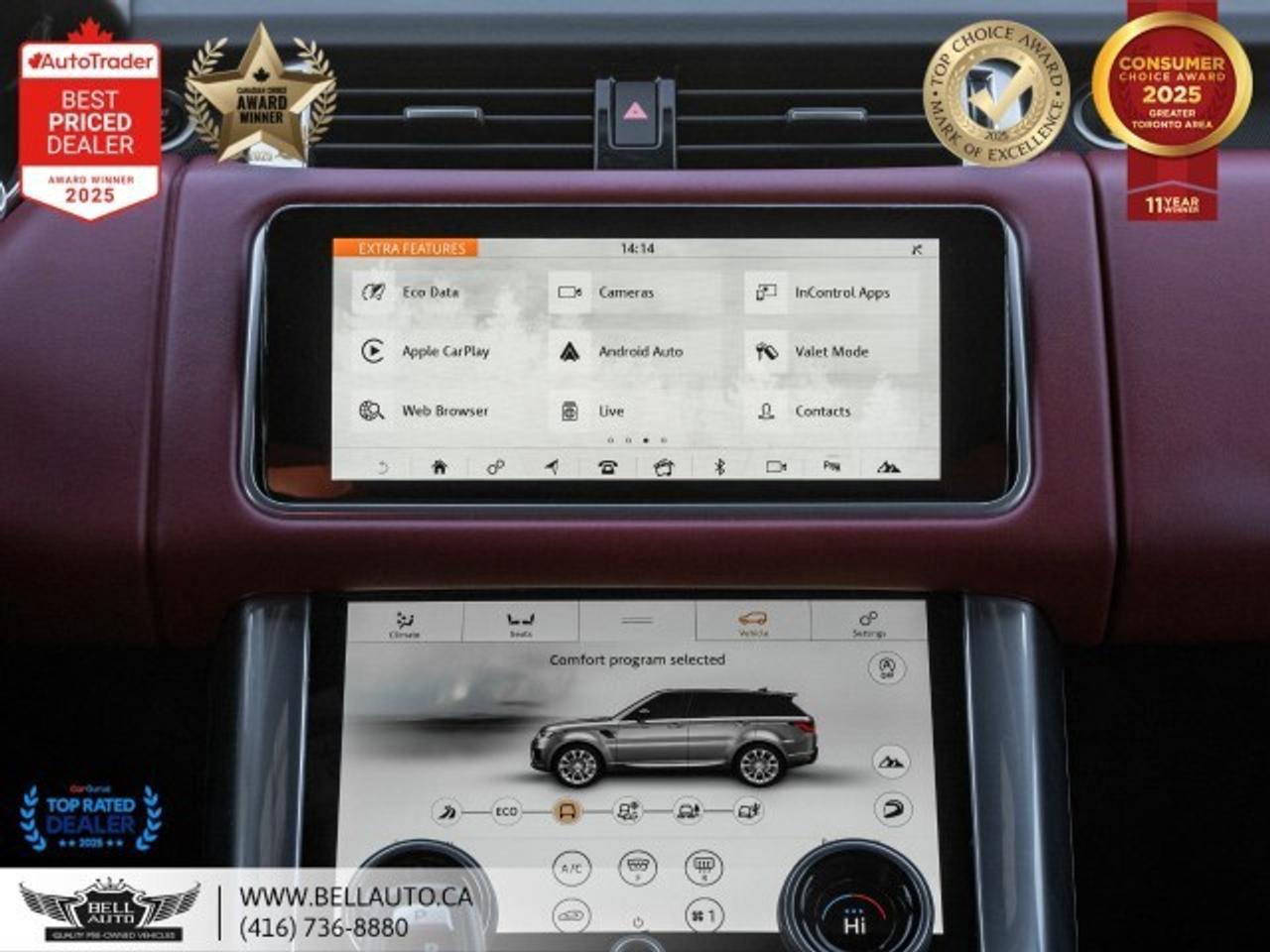 2020 Land Rover Range Rover Sport HST   NAVI   B.CAM   PANO   REDLTHR   MERIDIAN   B Photo