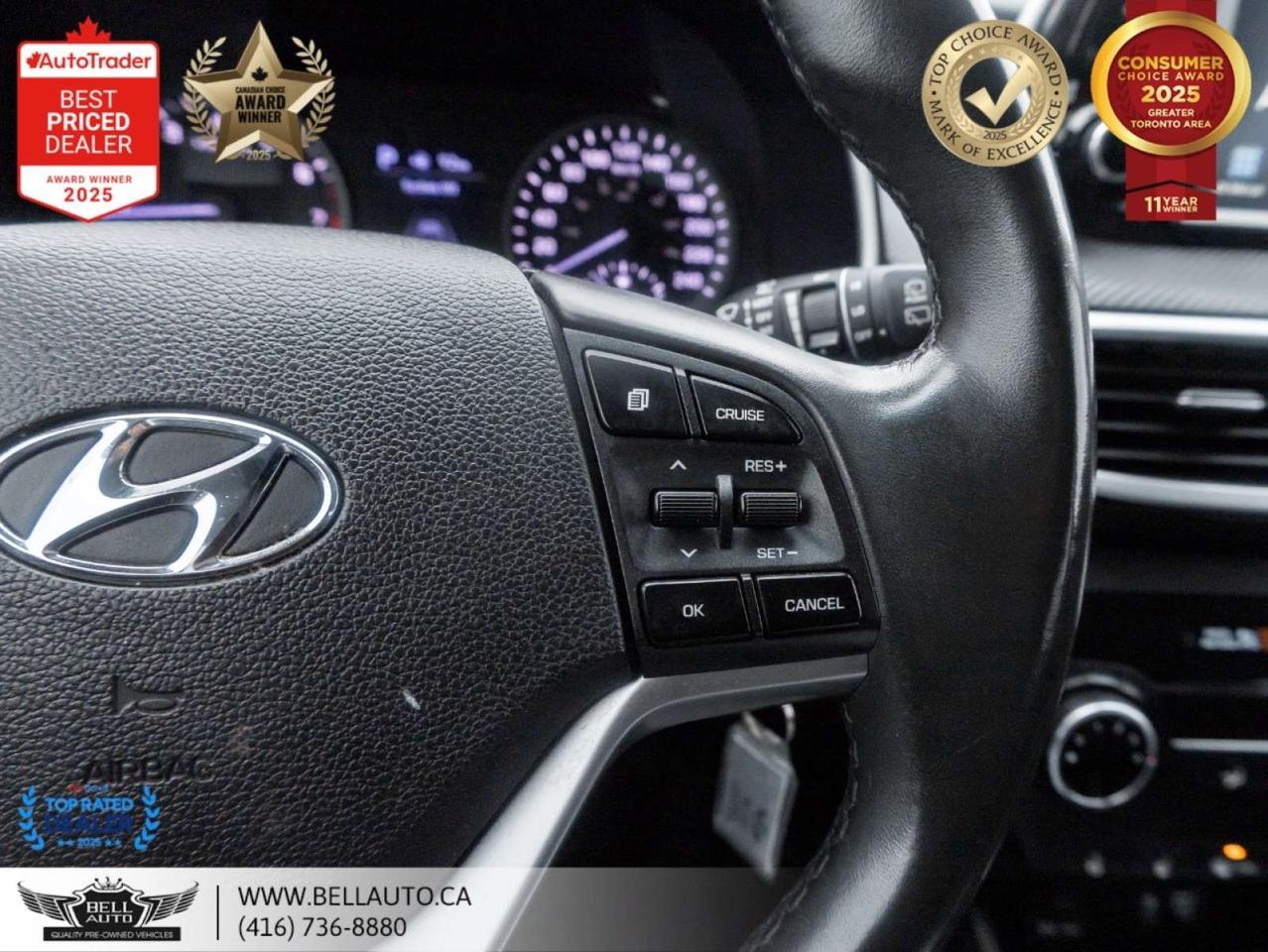 2019 Hyundai Tucson Preferred   B.CAM   B.SPOT   HTD SEATS AND STRNGWHL Photo