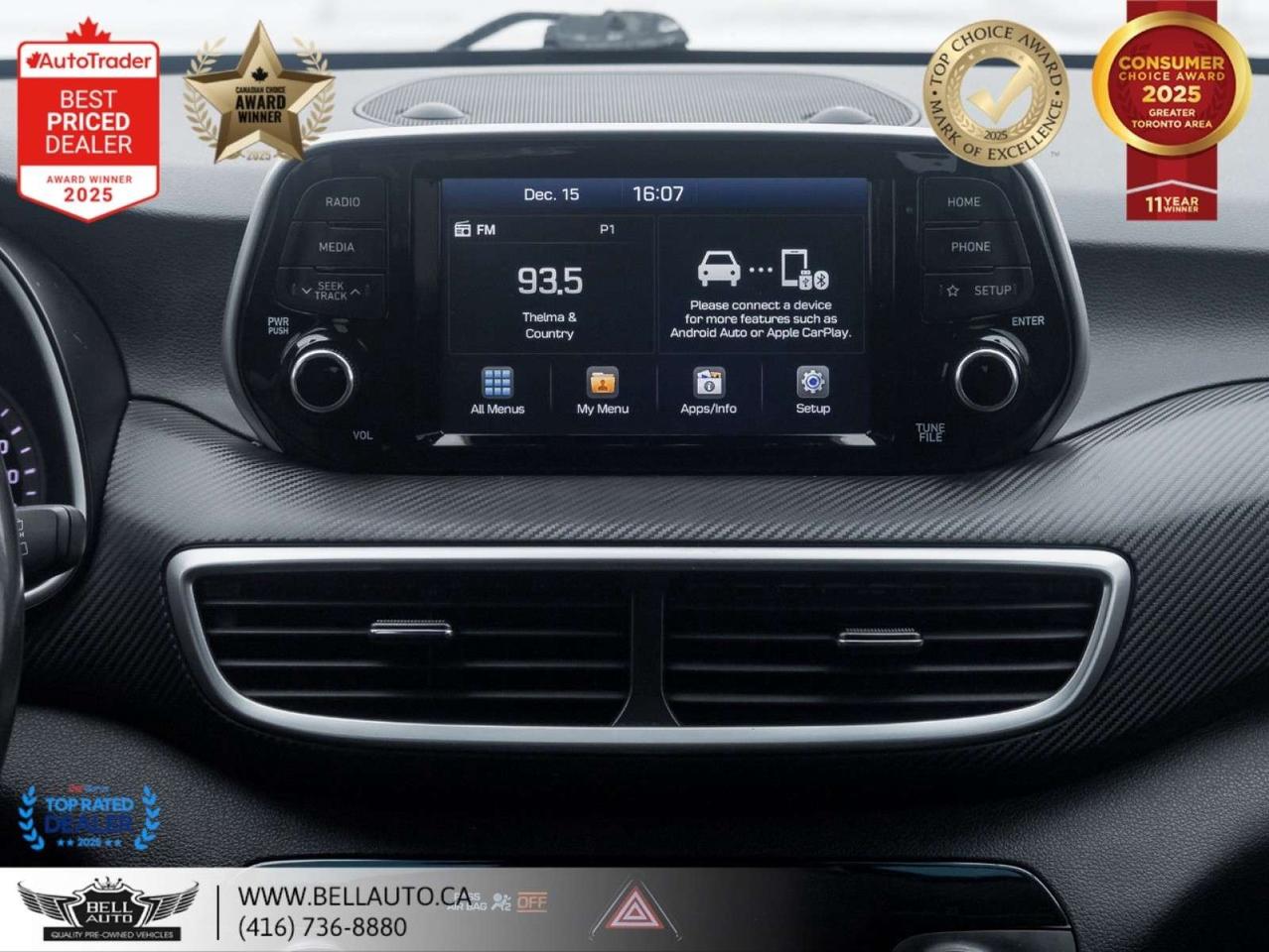2019 Hyundai Tucson Preferred   B.CAM   B.SPOT   HTD SEATS AND STRNGWHL Photo
