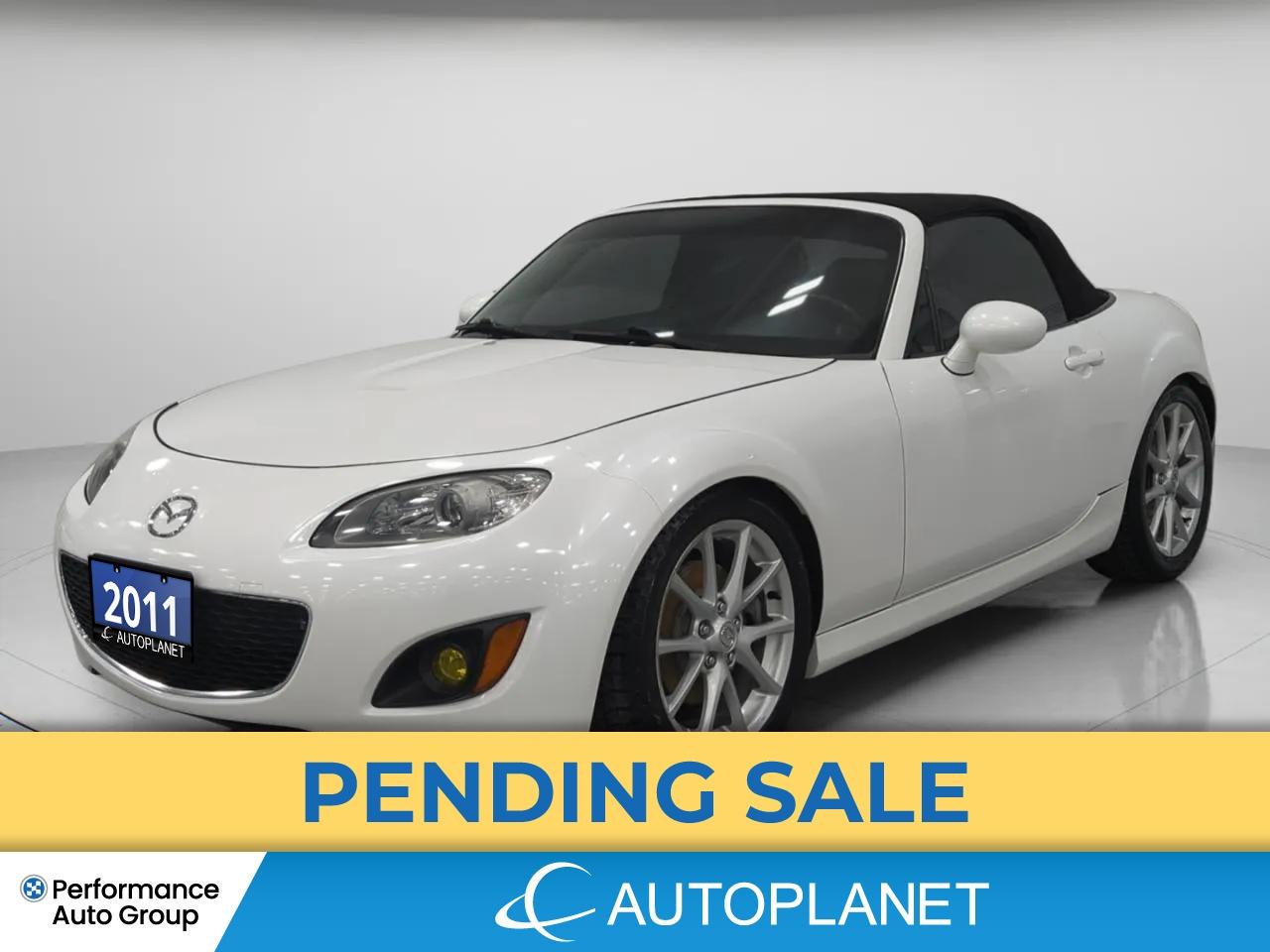 2011 Mazda MX-5 GS RWD/ Convertible /Leather Steering Wheel! Photo0
