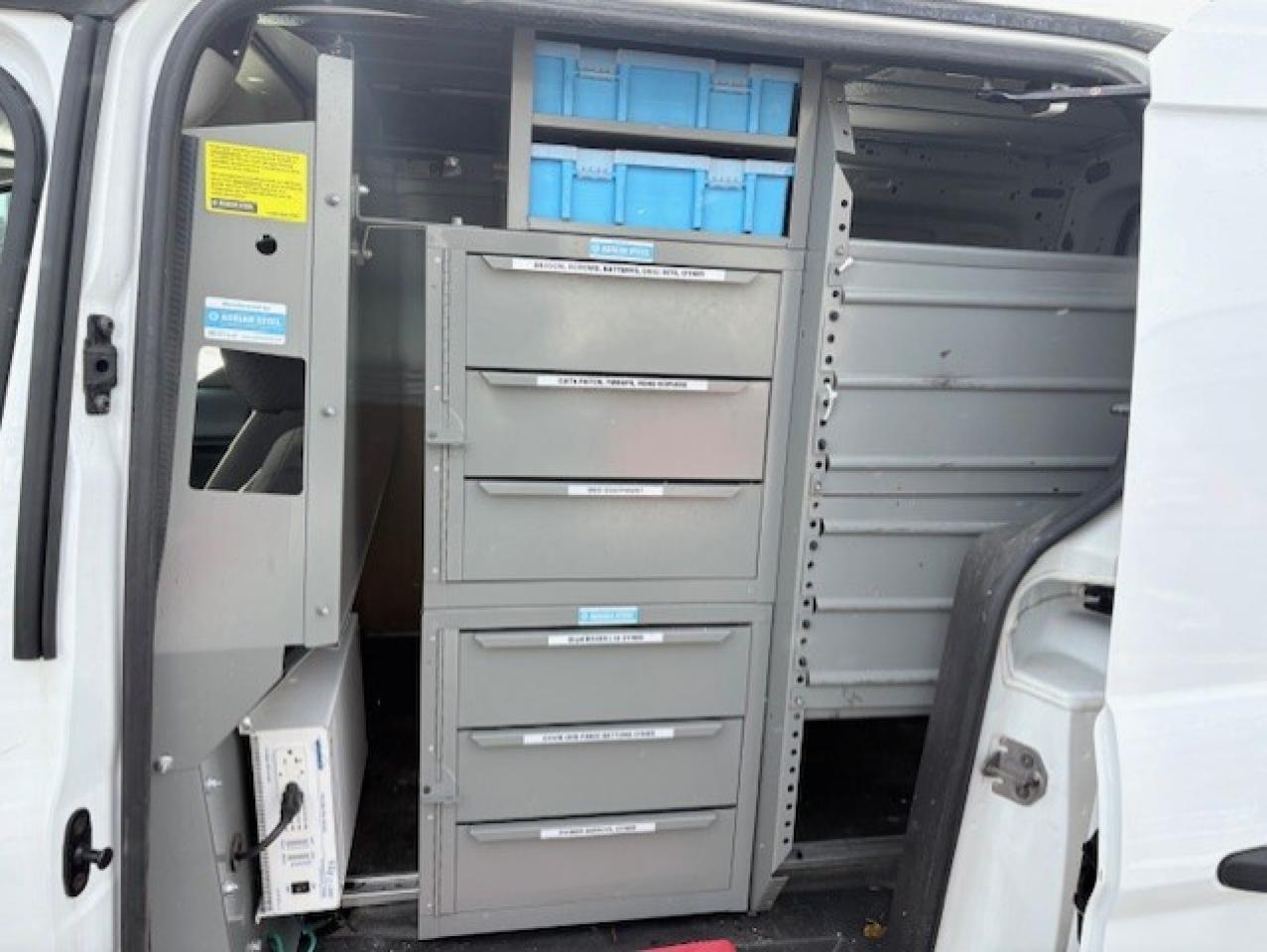 2018 Ford Transit Connect XL NO WINDOWS-SHELVES-DIVIDER-CAMERA-LADDER RACKS Photo