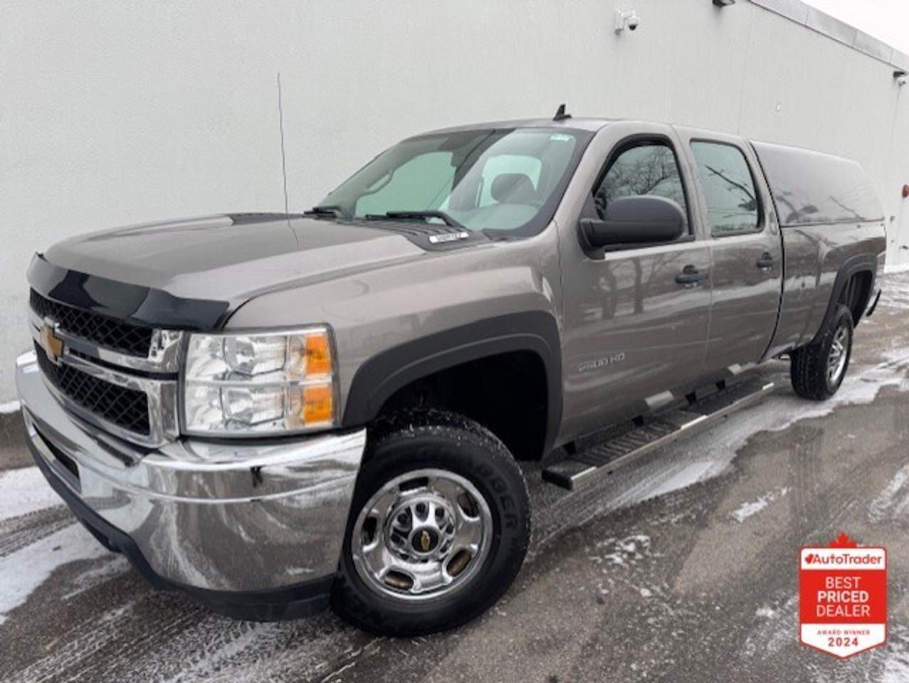 2014 Chevrolet SILVERADO 2500HD V8 6.0L-CREW CAB-LONG BOX-MATCHING CAP-146KM! Photo0