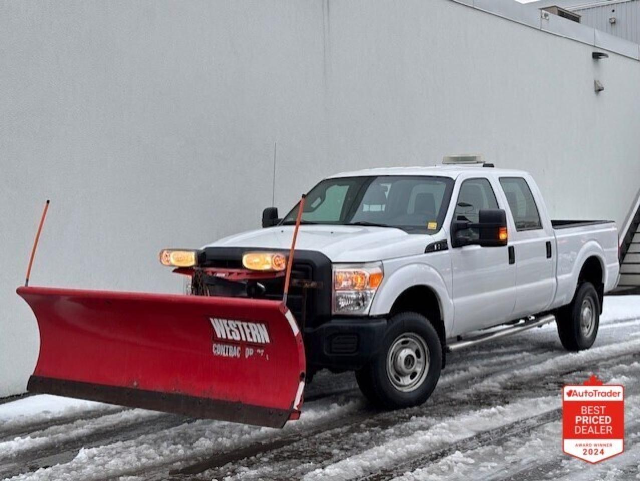 2016 Ford F-250 4WD WESTERN SNOW PLOW-ONLY 90KM-CREW CAB-SHORT BOX Photo