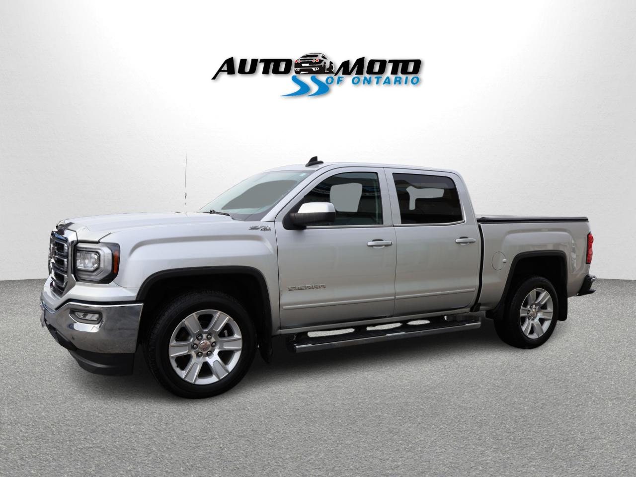 2018 GMC Sierra 1500 V8 SLE-Z71 LIMITED PKG 4WD CERTIFIED *ACCIDENT FREE* CAMERA BLUETOOTH HEATED SEATS SIDE BOARDS CRUISE ALLOYS Photo2