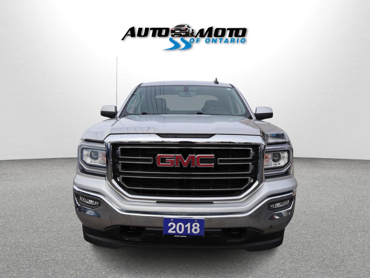 2018 GMC Sierra 1500 V8 SLE-Z71 LIMITED PKG 4WD CERTIFIED *ACCIDENT FREE* CAMERA BLUETOOTH HEATED SEATS SIDE BOARDS CRUISE ALLOYS Photo