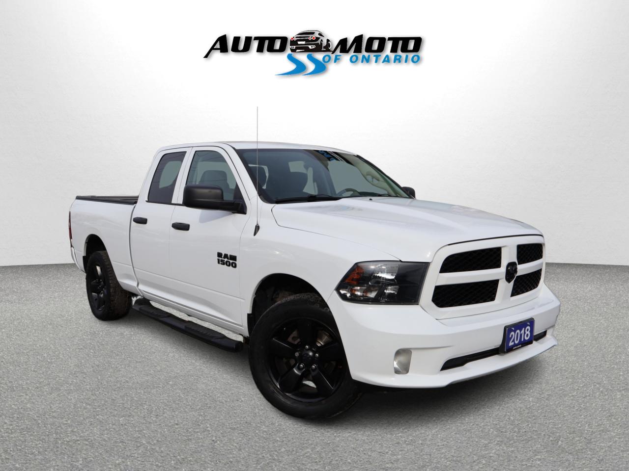 2018 RAM 1500 TRADESMAN 4WD CERTIFIED *ACCIDENT FREE* CAMERA BLUETOOTH CRUISE ALLOYS - Photo #1