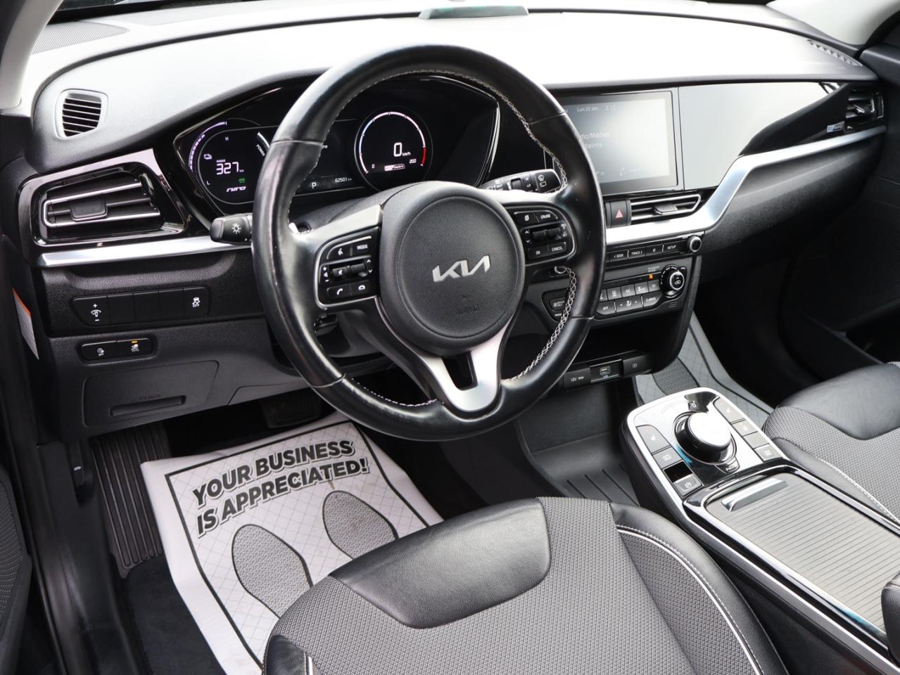 2022 Kia NIRO EV EX CERTIFIED *KIA MAINTAIN* CAMERA BLUETOOTH LEATHER HEATED SEAT/STEERING CRUISE ALLOYS Photo