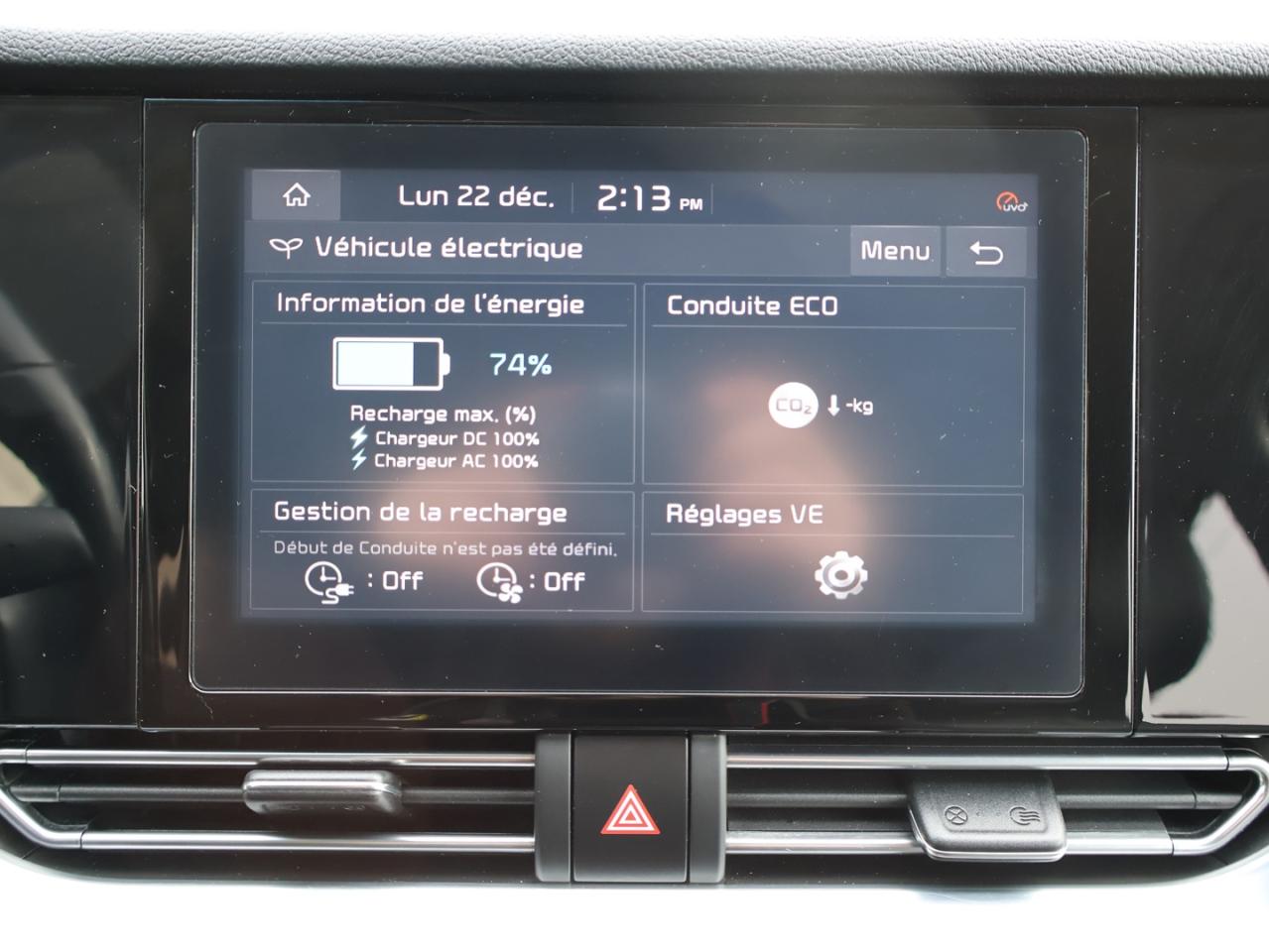 2022 Kia NIRO EV EX CERTIFIED *KIA MAINTAIN* CAMERA BLUETOOTH LEATHER HEATED SEAT/STEERING CRUISE ALLOYS Photo