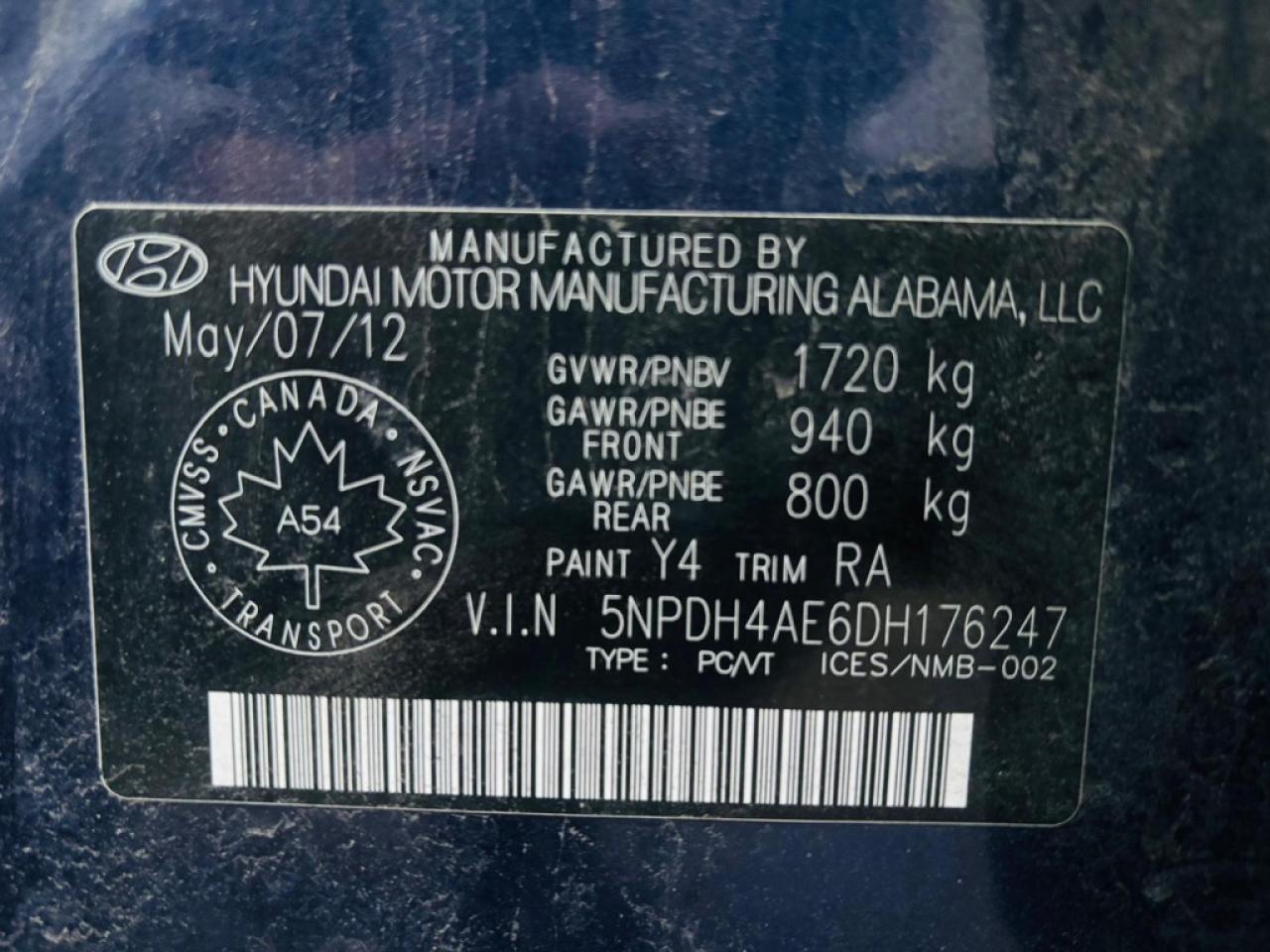 2013 Hyundai Elantra 5dr Photo