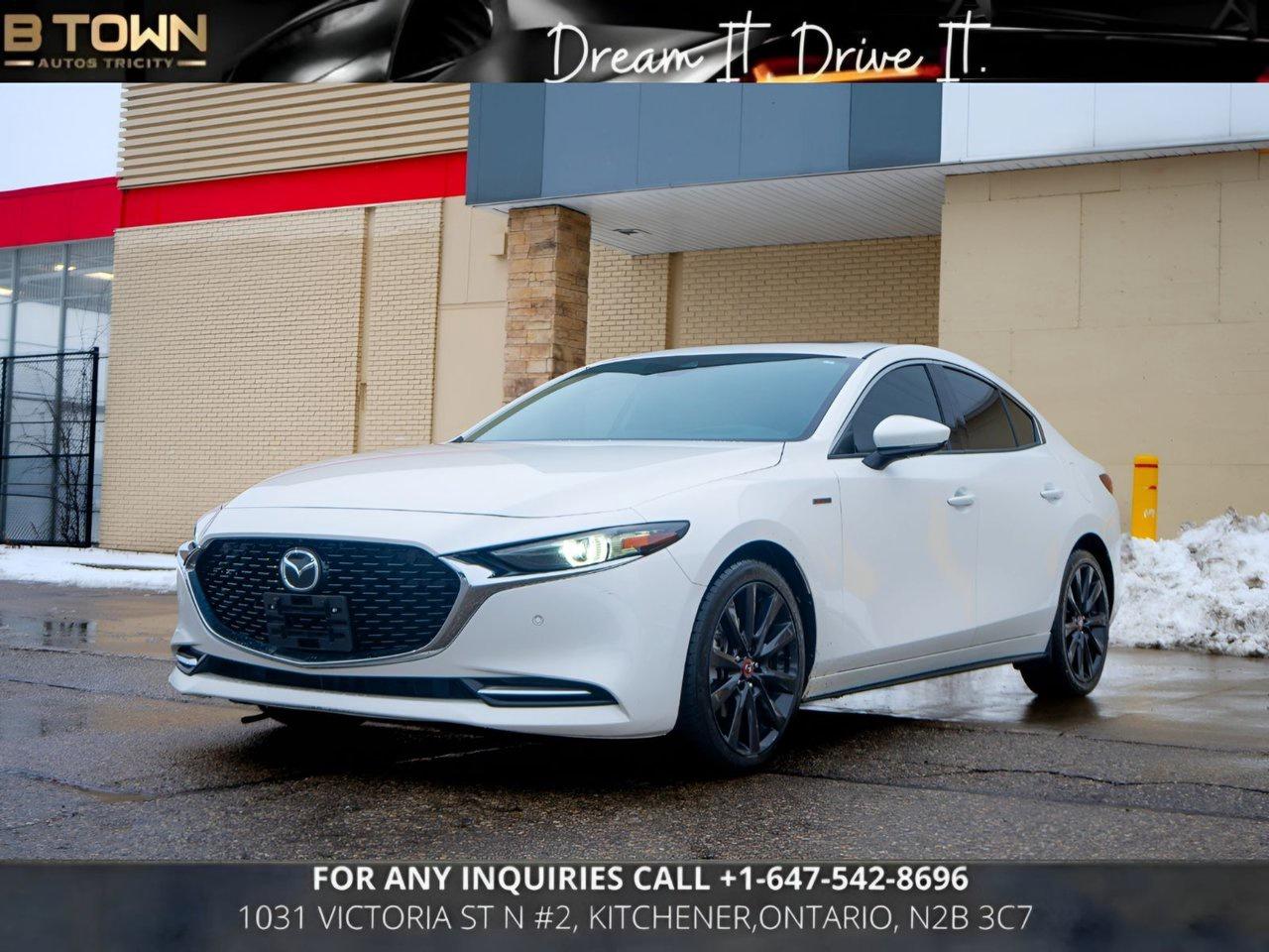 <h3 data-start=42 data-end=87><strong data-start=46 data-end=87>2021 Mazda3 100th Anniversary Edition</strong></h3>
<p data-start=89 data-end=354>A rare and stylish special edition celebrating a century of craftsmanship, the <strong data-start=168 data-end=209>2021 Mazda3 100th Anniversary Edition</strong> stands out with exclusive design details, premium materials, and refined driving dynamics&mdash;perfect for buyers looking for something truly unique.

<p data-start=89 data-end=354>&nbsp;

HST and licensing will be extra




* $999 Financing fee conditions may apply*




Financing Available at as low as 6.98% O.A.C




We approve everyone with bad credit, including newcomers and students.




Previously declined by a bank? No problem !!




Let the experienced professionals handle your credit application.




Apply for pre-approval today !!




At B TOWN AUTOS TRICITY, we are not only concerned about selling great used Vehicles at the most competitive prices at our new location, 1031 Victoria St N #2, Kitchener, Ontario, N2B 3C7. We also believe in the importance of establishing a lifelong relationship with our clients, which starts from the moment you walk into the dealership. Were here for you every step of the way and aim to provide the most prominent, friendly and timely service with each experience you have with us. You can think of us as being like &lsquo;YOUR FAMILY IN THE BUSINESS&rsquo; where you can always count on us to provide you with the best automotive care