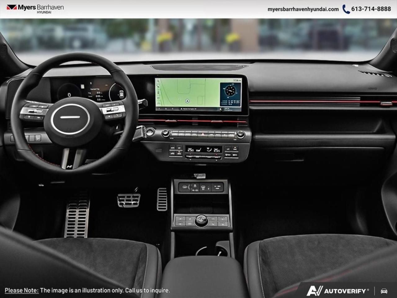 2026 Hyundai KONA N Line Ultimate AWD  -  Navigation Photo