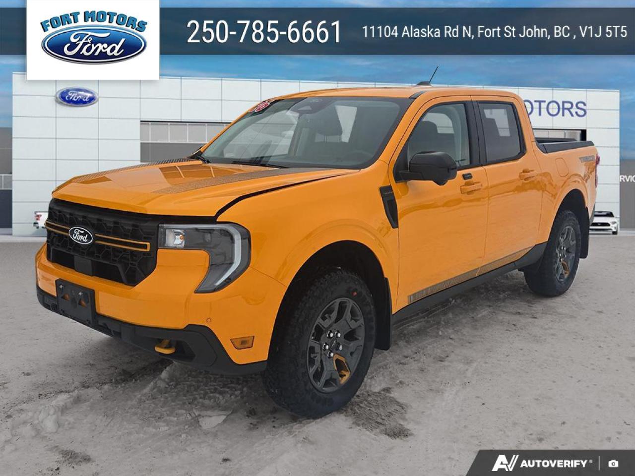 <p>Get ready to turn heads with the brand-new 2026 Ford Maverick Tremor® from Carpages.ca! This rugged pickup truck is built for adventure, boasting a bold design and impressive capability. With its compact size and all-wheel drive, the Maverick Tremor® is perfect for navigating both city streets and off-road trails. Experience the thrill of driving a vehicle thats as versatile as you are.</p>
<p>This Maverick Tremor® is loaded with features designed to enhance your driving experience. The interior is crafted with durable materials and modern technology, ensuring comfort and convenience on every journey. The Tremor® trim adds a touch of aggressive styling, making a statement wherever you go. Dont miss your chance to own this exceptional truck!</p>
<p>Here are five standout features of this 2026 Ford Maverick Tremor®:</p>
<ul>
<li><strong>ORANGE FURY METALLIC TC:</strong> Make a bold statement with this eye-catching exterior colour.</li>
<li><strong>POWER MOON ROOF:</strong> Enjoy the open air and sunshine with the touch of a button.</li>
<li><strong>.2.0L ECOBOOST ENGINE:</strong> Experience powerful and efficient performance.</li>
<li><strong>ALL WHEEL DRIVE:</strong> Confidently tackle any terrain with superior traction and control.</li>
<li><strong>SECURICODE??? KEYLESS-ENTRY KEY:</strong> Enjoy the convenience of keyless entry.</li>
</ul>
<p><strong><em>Powered by AutoIntelligence™</em></strong>
Vehicle information has been generated using artificial intelligence and is provided for informational purposes only. While efforts are made to ensure accuracy, please confirm all details directly with the dealer.</p>
