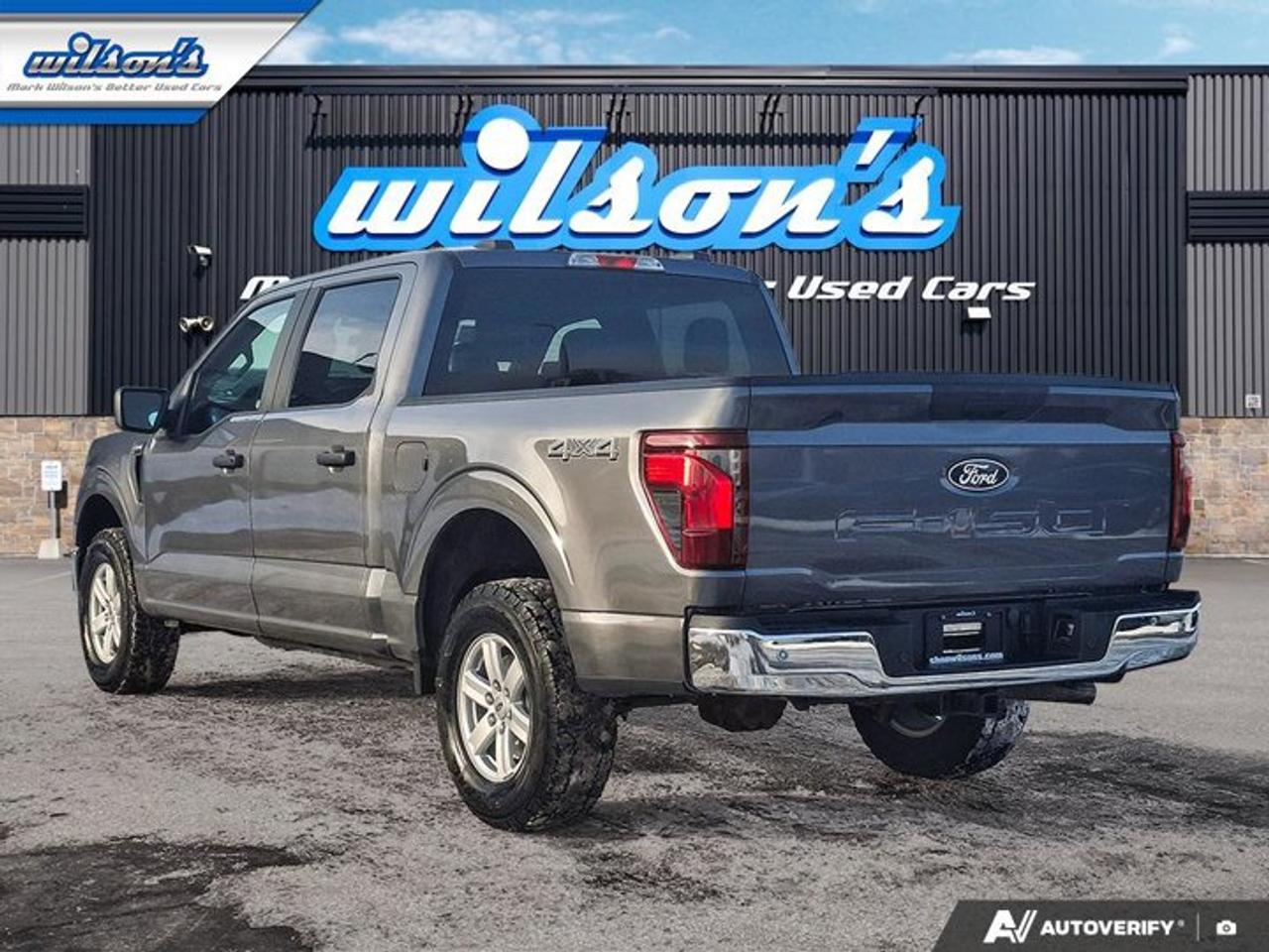 2024 Ford F-150 XL Crew 4X4 | 103A | CarPlay + Android | BSM | Hitch | Rear Camera | Alloy Wheels | and More! Photo2