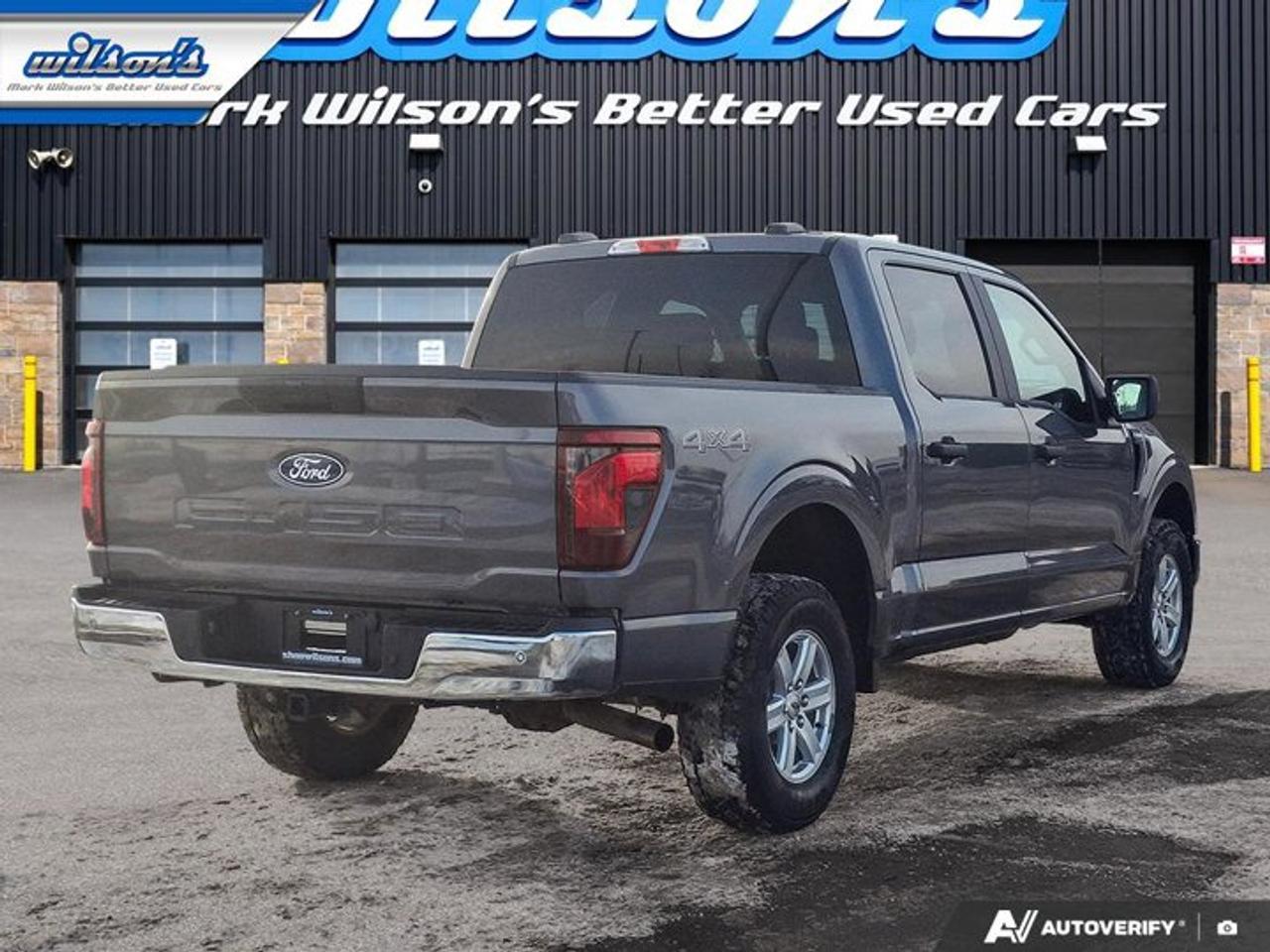 2024 Ford F-150 XL Crew 4X4 | 103A | CarPlay + Android | BSM | Hitch | Rear Camera | Alloy Wheels | and More! Photo4