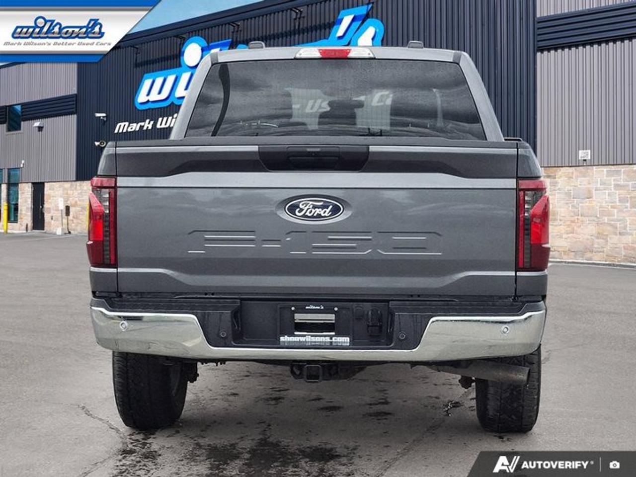 2024 Ford F-150 XL Crew 4X4 | 103A | CarPlay + Android | BSM | Hitch | Rear Camera | Alloy Wheels | and More! Photo3