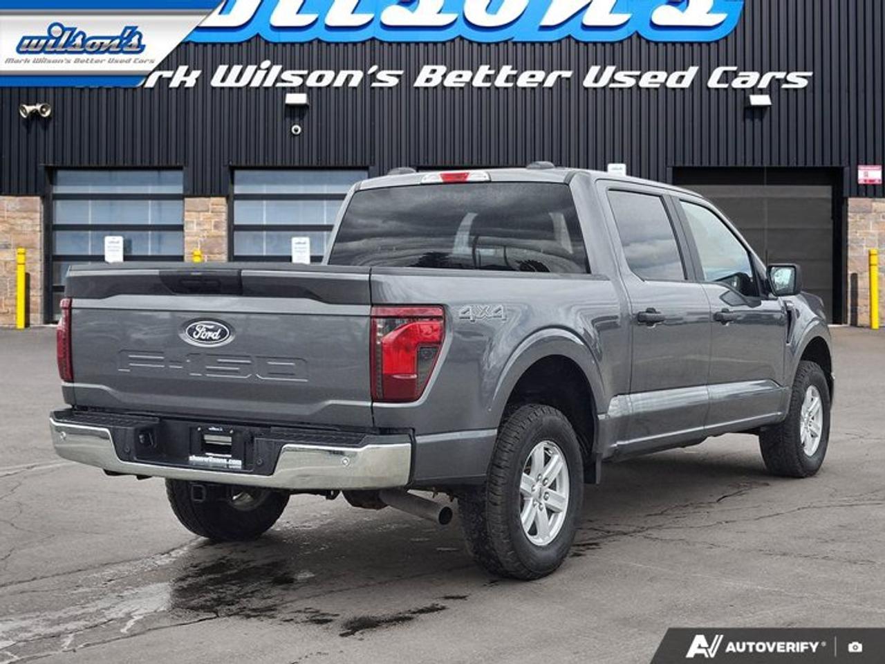 2024 Ford F-150 XL Crew 4X4 | 103A | CarPlay + Android | BSM | Hitch | Rear Camera | Alloy Wheels | and More! Photo