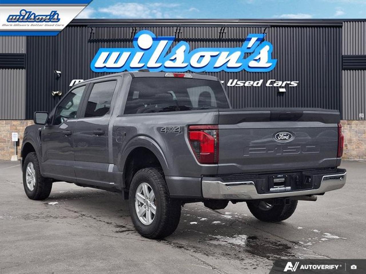 2024 Ford F-150 XL Crew 4X4 | 103A | CarPlay + Android | BSM | Hitch | Rear Camera | Alloy Wheels | and More! Photo