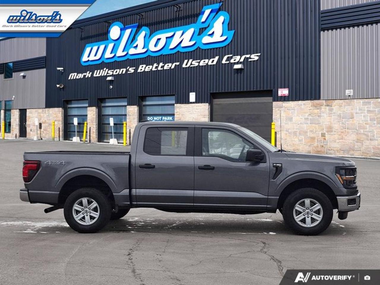 2024 Ford F-150 XL Crew 4X4 | 103A | CarPlay + Android | BSM | Hitch | Rear Camera | Alloy Wheels | and More! Photo