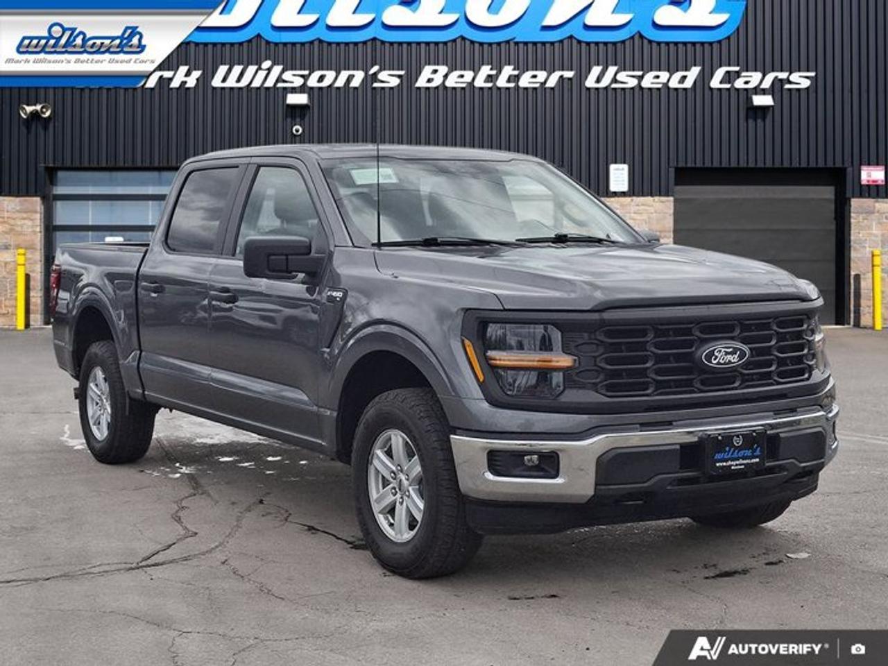 2024 Ford F-150 XL Crew 4X4 | 103A | CarPlay + Android | BSM | Hitch | Rear Camera | Alloy Wheels | and More! Photo