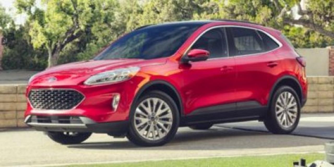 2022 Ford Escape Titanium Hybrid AWD | Leather | Pano Roof | Navi | Heated Seats + Steering | Power Liftgate & More ! Photo0
