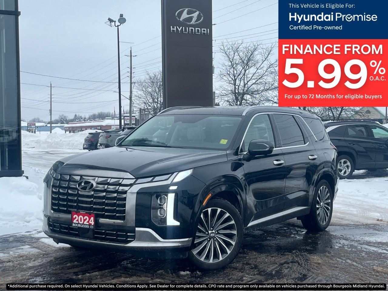 2024 Hyundai PALISADE Ultimate Calligraphy w/Beige 7-Passenger AWD Photo0
