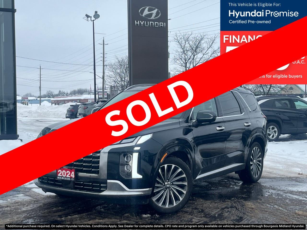 2024 Hyundai PALISADE Ultimate Calligraphy w/Beige 7-Passenger AWD Photo0