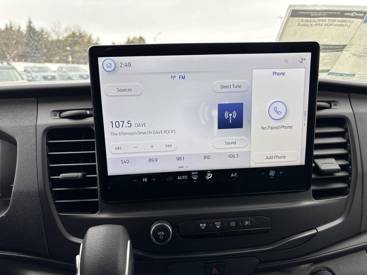 2026 Ford Transit CARGO, RWD, MEDIUM ROOF, CRUISE CONTROL Photo