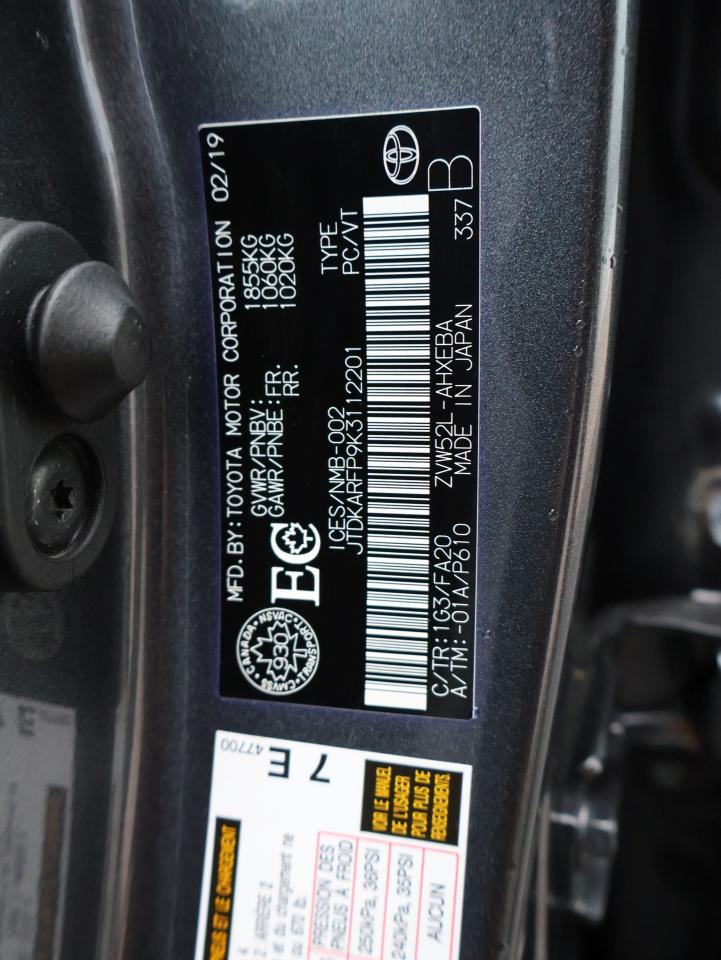 2019 Toyota Prius Prime PREMIUM PLUG-IN CERTIFIED *ACCIDENT FREE*TOYOTA MAINTAIN* NAV CAMERA HEATED SEAT/STEERING LANE DEPARTURE Photo