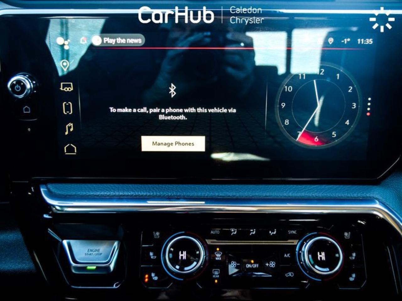 2023 GMC Sierra 1500 Denali 4WD Crew Cab 147" 5.3L Leather Multi Pro TailGate  5 passengers with captain chair Photo