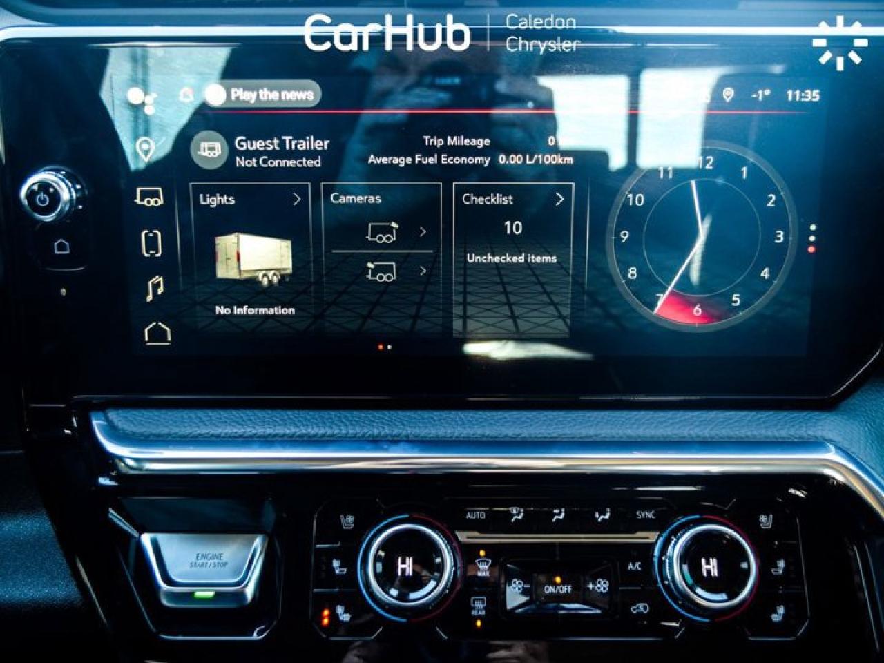 2023 GMC Sierra 1500 Denali 4WD Crew Cab 147" 5.3L Leather Multi Pro TailGate  5 passengers with captain chair Photo