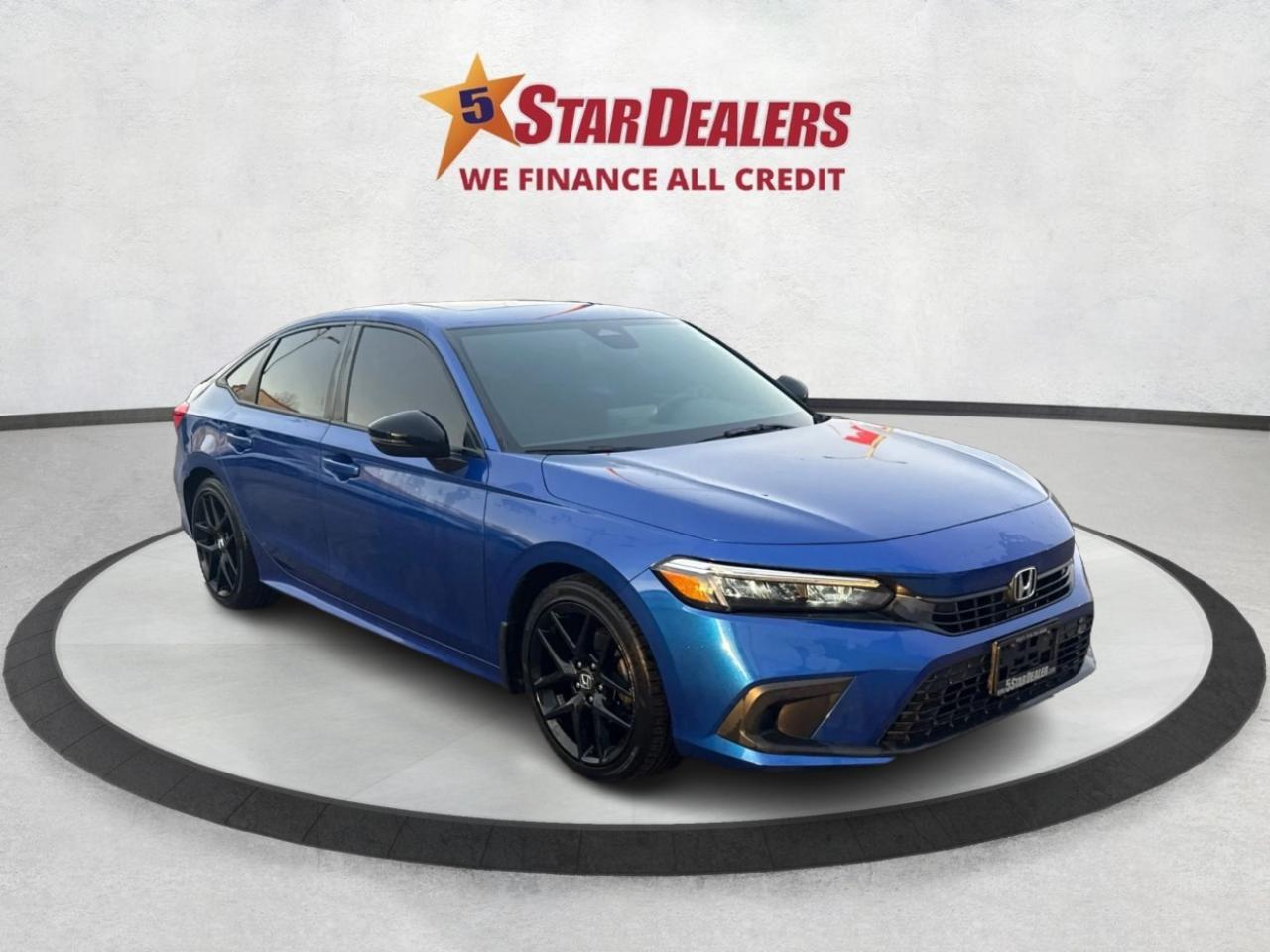 WE FINANCE ALL CREDIT! SUNROOF HEATED SEATS MINT CONDITION! 700+ VEHICLES IN STOCK Instant Financing Approvals CALL OR TEXT 519+702+8888! OVER 700 CARS IN STOCK !Our Team will secure the Best Interest Rate from over 30 Auto Financing Lenders that can get you APPROVED! We also have access to in-house financing and leasing to help restore your credit. Financing available for all credit types! Whether you have Great Credit, No Credit, Slow Credit, Bad Credit, Been Bankrupt, On Disability, Or on a Pension,  for your car loan Guaranteed! For Your No Hassle, Same Day Auto Financing Approvals CALL OR TEXT 519+702+8888. $0 down options available with low monthly payments! At times a down payment may be required for financing. Apply with Confidence at https://www.5stardealer.ca/finance-application/ Looking to just sell your vehicle? WE BUY EVERYTHING EVEN IF YOU DONT BUY OURS: https://www.5stardealer.ca/instant-cash-offer/ The price of the vehicle includes a $480 administration charge. HST and Licensing costs are extra. *Standard Equipment is the default equipment supplied for the Make and Model of this vehicle but may not represent the final vehicle with additional/altered or fewer equipment options.