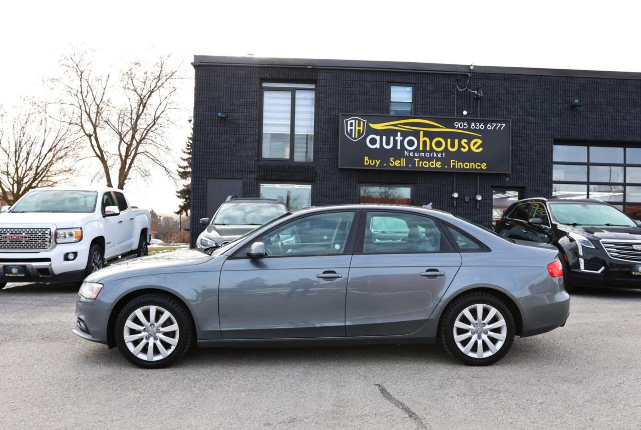 2013 Audi A4 6S MAN-AWD/LEATHER/SUNROOF/H SEATS/P SEAT/BLUETOOT Photo