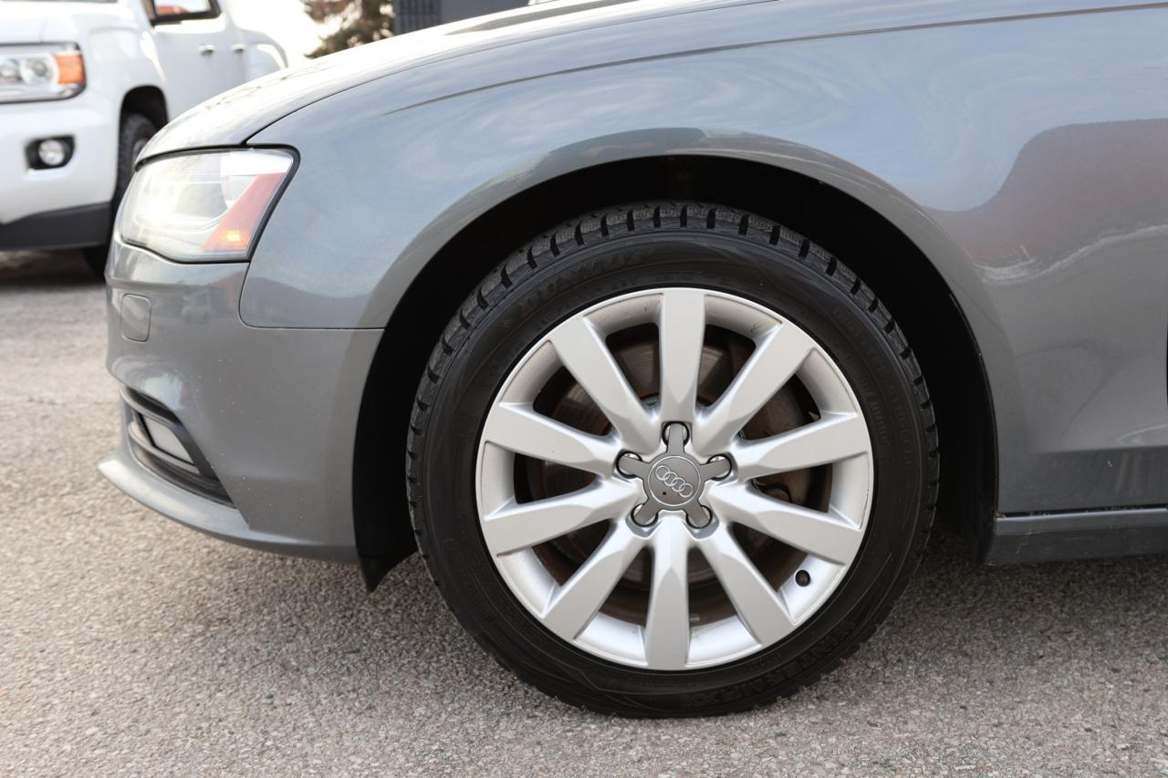 2013 Audi A4 6S MAN-AWD/LEATHER/SUNROOF/H SEATS/P SEAT/BLUETOOT Photo