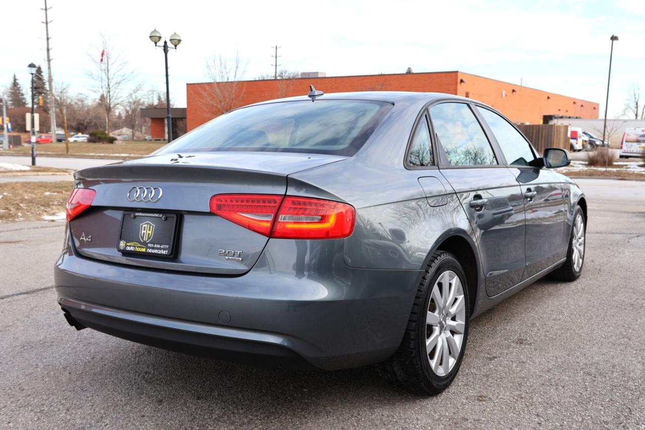2013 Audi A4 6S MAN-AWD/LEATHER/SUNROOF/H SEATS/P SEAT/BLUETOOT Photo