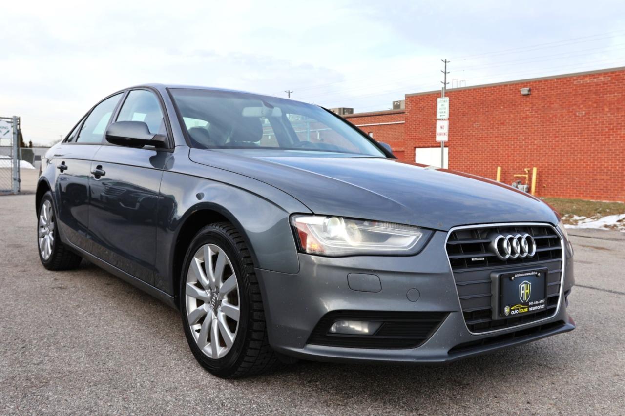 2013 Audi A4 6S MAN-AWD/LEATHER/SUNROOF/H SEATS/P SEAT/BLUETOOT Photo
