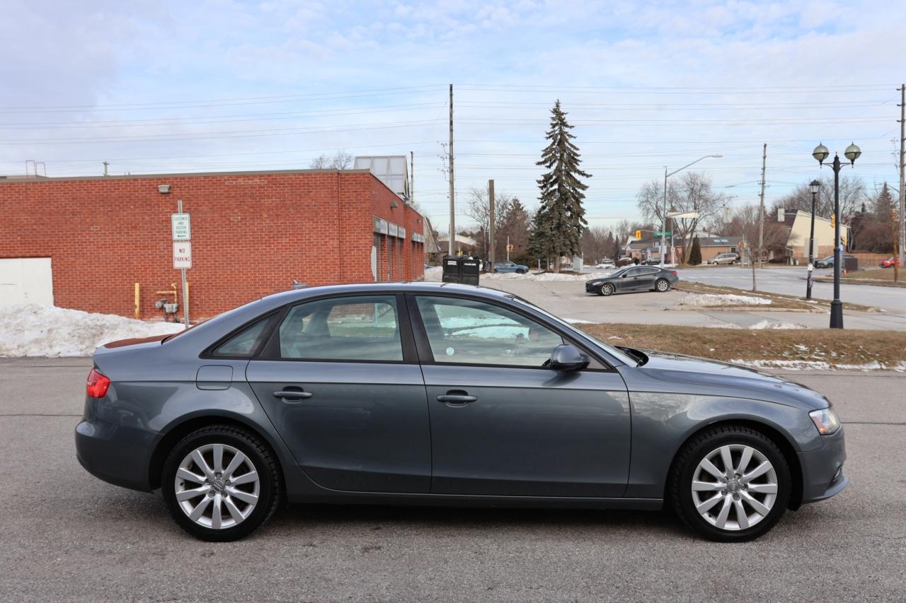 2013 Audi A4 6S MAN-AWD/LEATHER/SUNROOF/H SEATS/P SEAT/BLUETOOT Photo