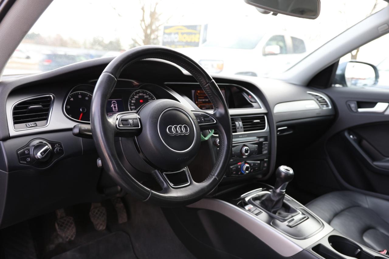 2013 Audi A4 6S MAN-AWD/LEATHER/SUNROOF/H SEATS/P SEAT/BLUETOOT Photo
