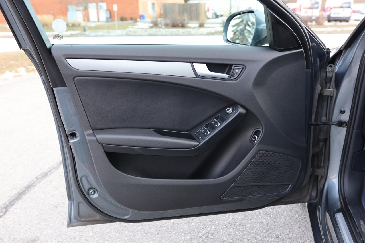 2013 Audi A4 6S MAN-AWD/LEATHER/SUNROOF/H SEATS/P SEAT/BLUETOOT Photo