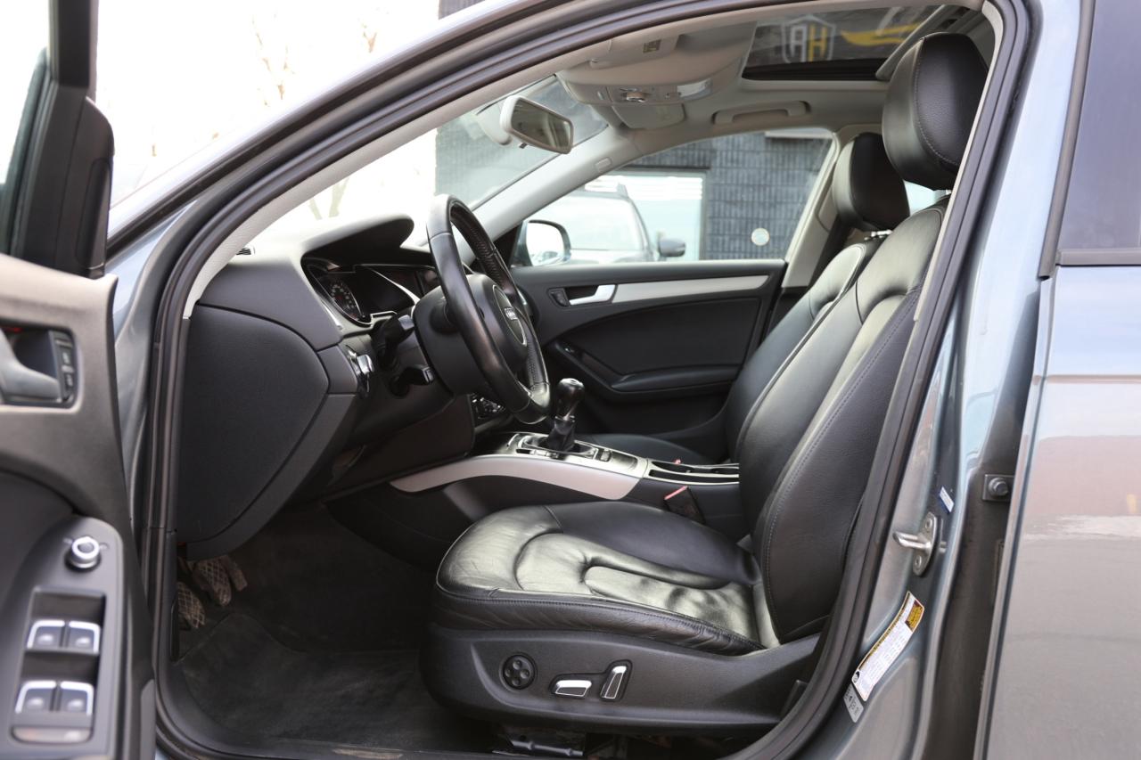 2013 Audi A4 6S MAN-AWD/LEATHER/SUNROOF/H SEATS/P SEAT/BLUETOOT Photo
