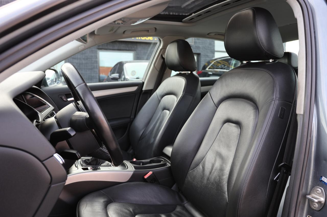 2013 Audi A4 6S MAN-AWD/LEATHER/SUNROOF/H SEATS/P SEAT/BLUETOOT Photo