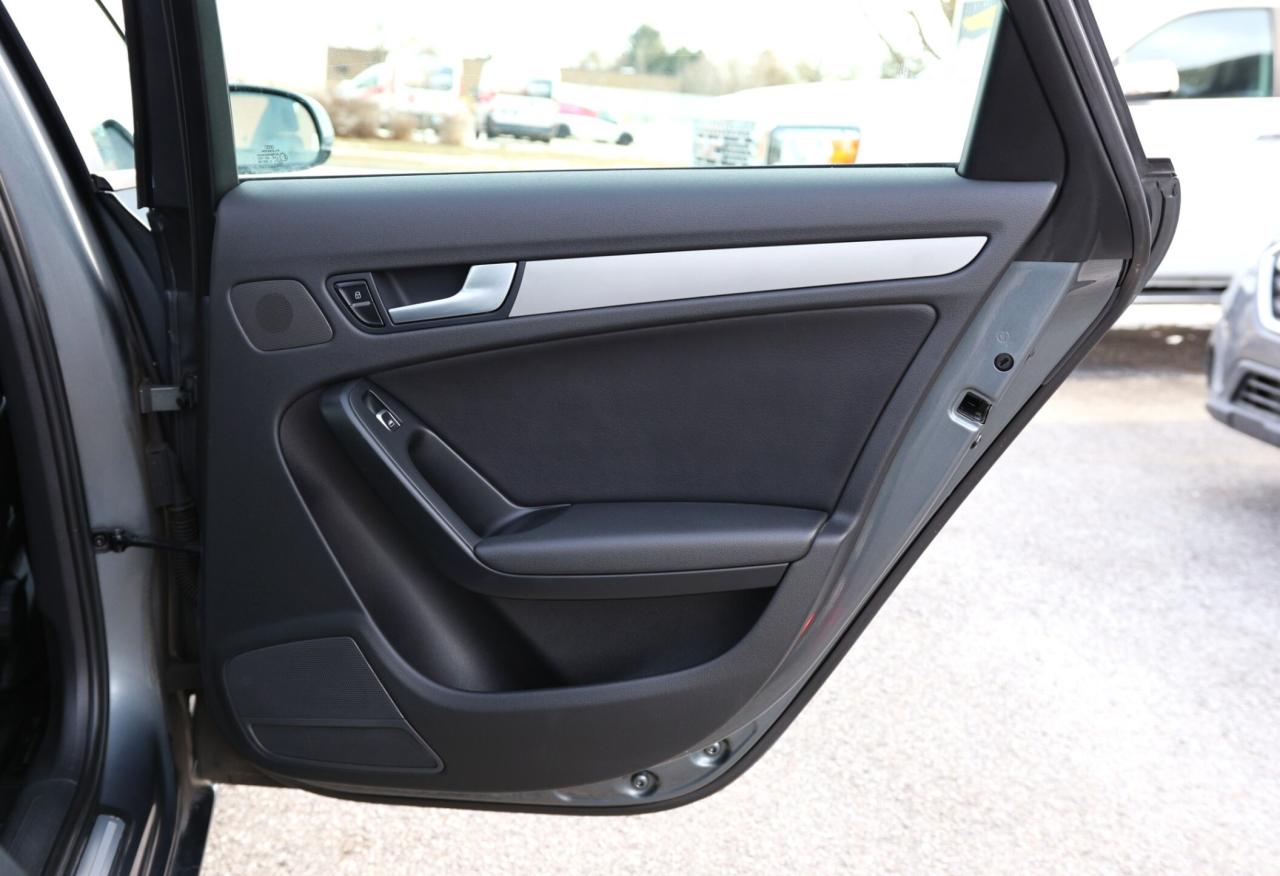 2013 Audi A4 6S MAN-AWD/LEATHER/SUNROOF/H SEATS/P SEAT/BLUETOOT Photo