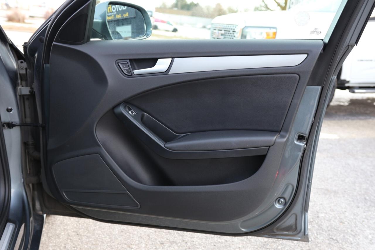 2013 Audi A4 6S MAN-AWD/LEATHER/SUNROOF/H SEATS/P SEAT/BLUETOOT Photo